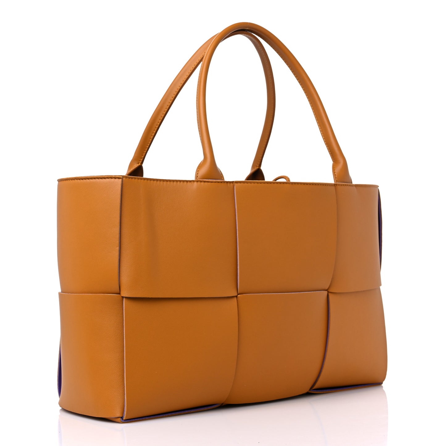 Nappa Maxi Intrecciato Medium Arco Tote Cob