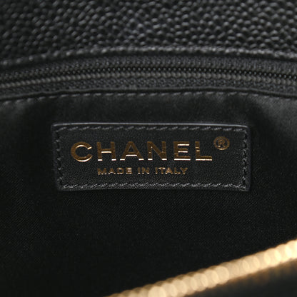 Chanel Caviar Quilted Grand Shopping Tote GST Black 6 of 9