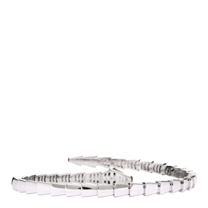 Bulgari 18K White Gold Serpenti Viper Bracelet M 2 of 4