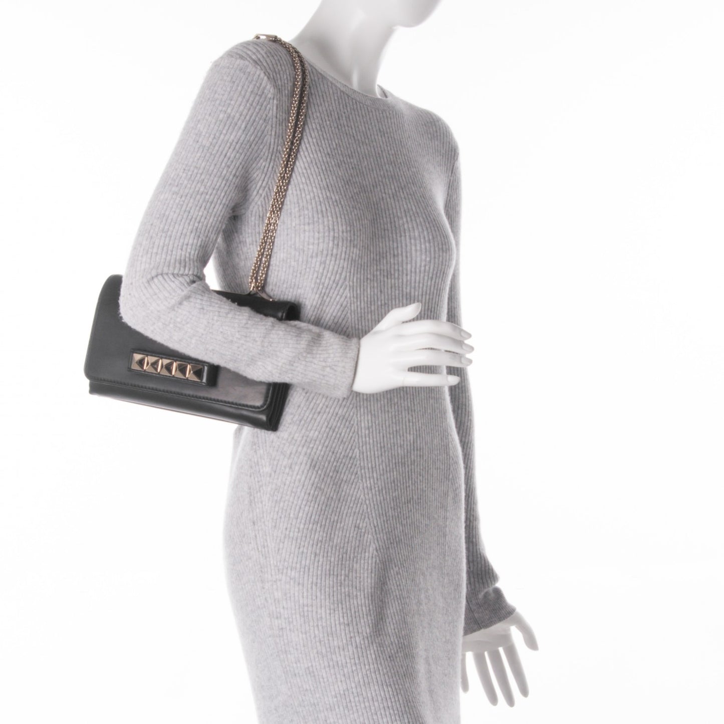Nappa Va Va Voom Shoulder Bag Black