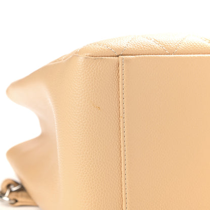 Chanel Caviar Quilted Grand Shopping Tote GST Beige 14 of 16