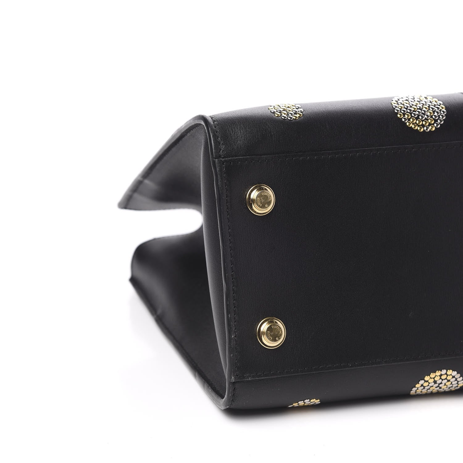 Louis Vuitton Reverse Monogram Studded Night Lights City Steamer MM 9 of 13
