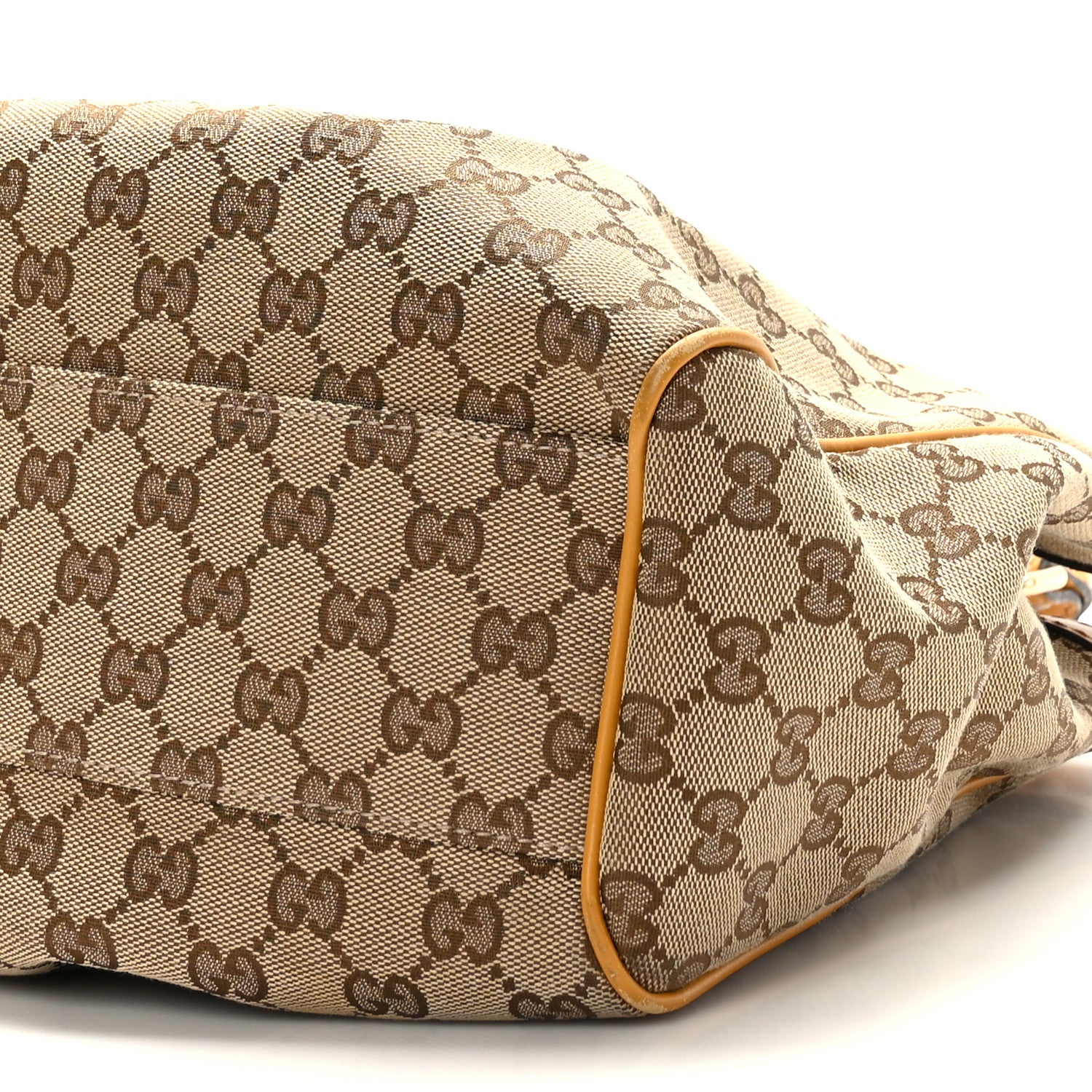 Gucci Monogram Medium Sukey Tote Yellow 9 of 9