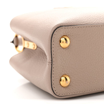 Louis Vuitton Taurillon Capucines BB Galet 9 of 10