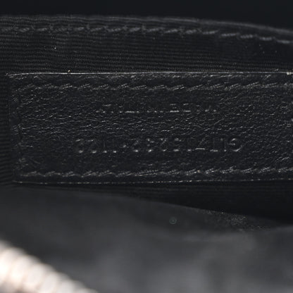 Saint Laurent Calfskin Matelasse Monogram Lou Camera Bag Black 7 of 10