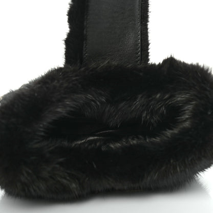Alexander Wang Fur Micro Mini CEO Bag Black 5 of 8