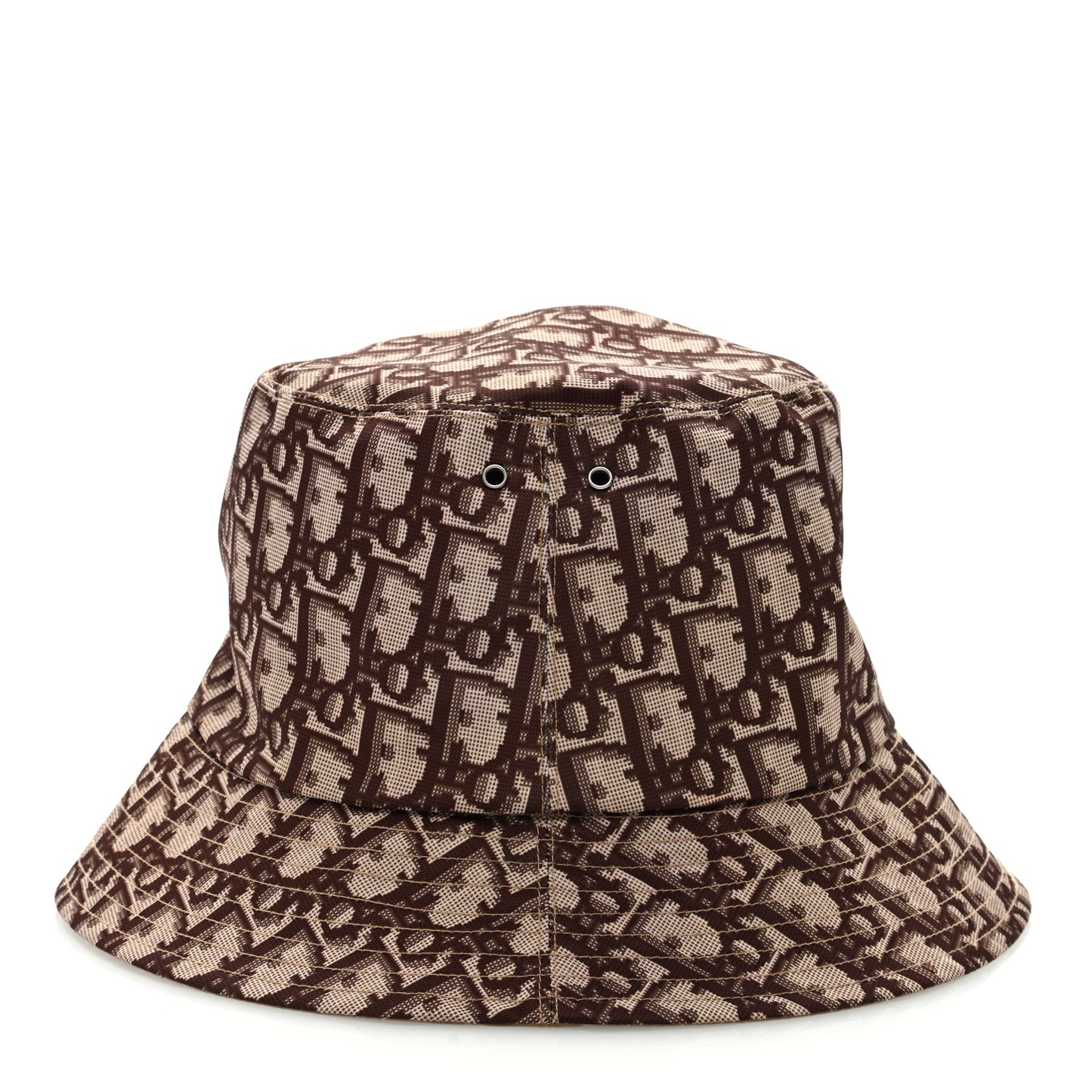 Oblique Reversible Teddy-D Brim Bucket Hat Beige