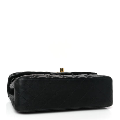Chanel Lambskin Quilted Small Double Flap Black 4 of 9