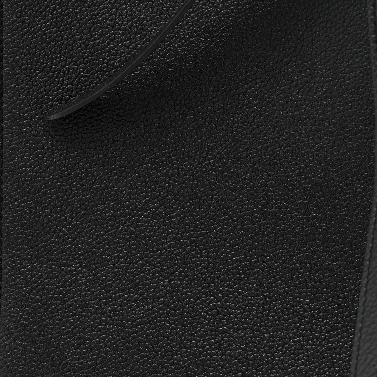 Celine Soft Grained Calfskin Small Belt Cabas Phantom Black 8 of 15