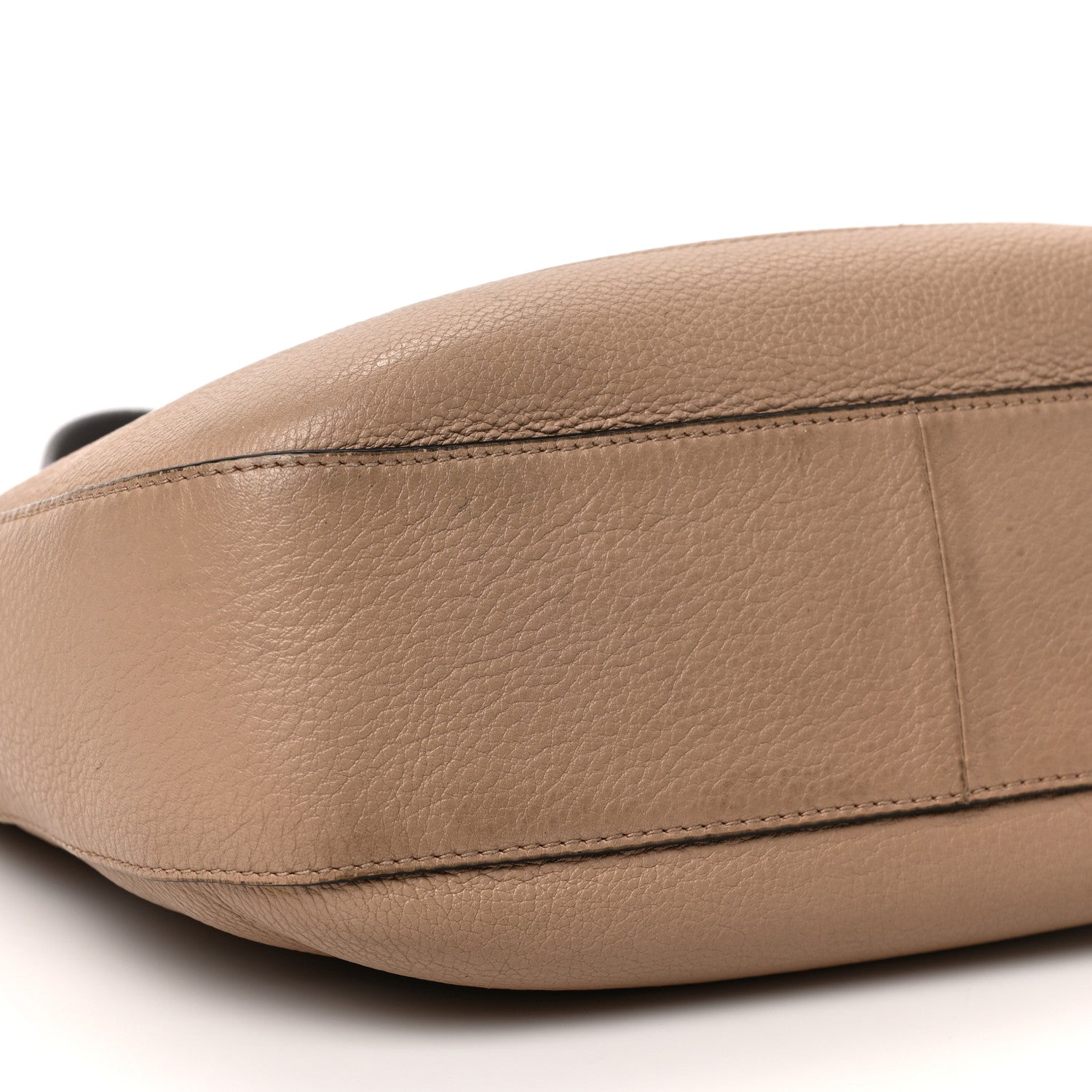 Prada Vitello Phenix Zippered Messenger Hobo Cammeo 7 of 11