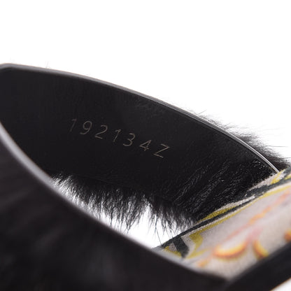 Hermes Mink Fur Oran Sandals 36 Black 9 of 9