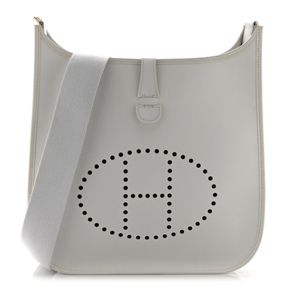 Hermes Epsom Evelyne GM White 1 of 11