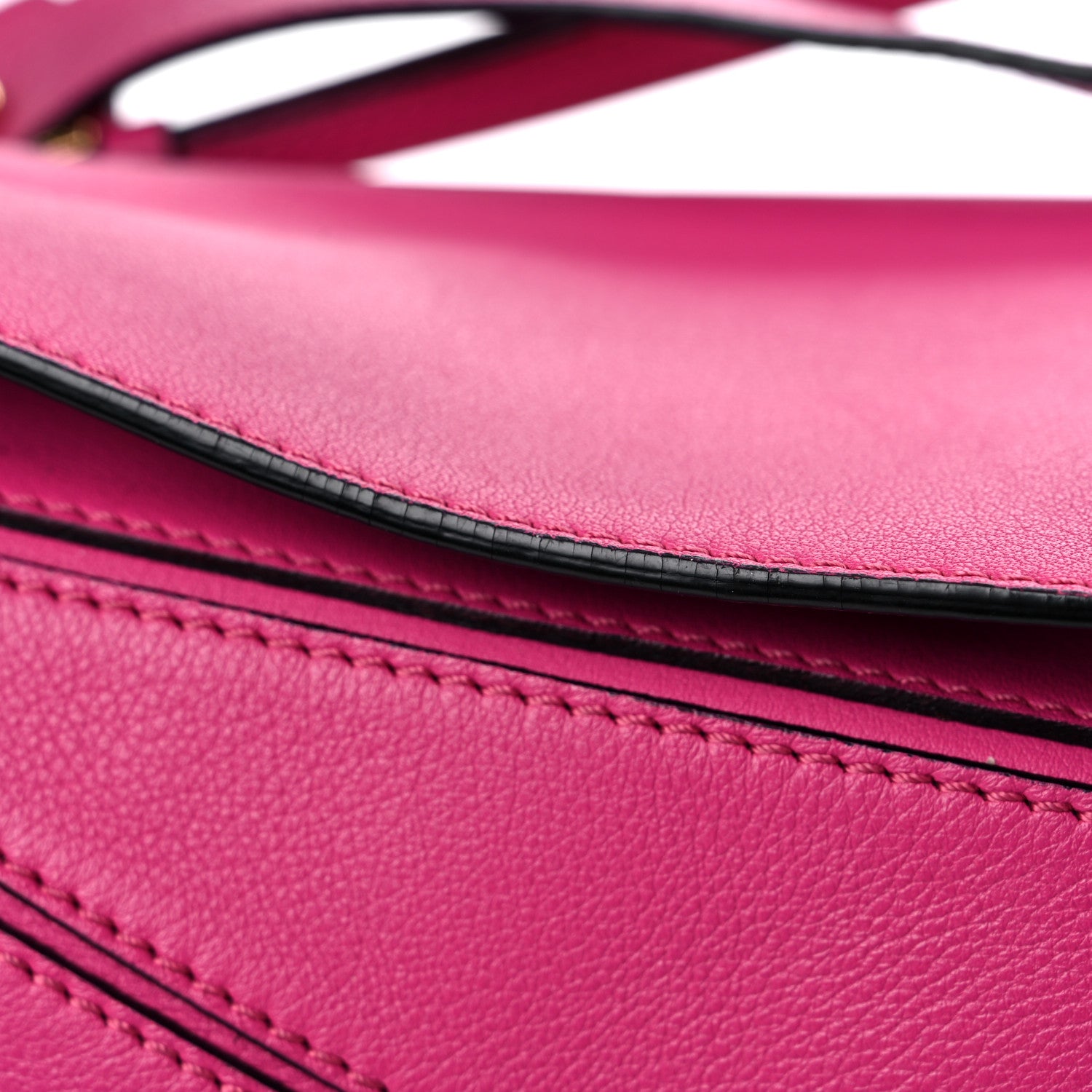 Loewe Calfskin Small Puzzle Bag Fuchsia 15 of 16