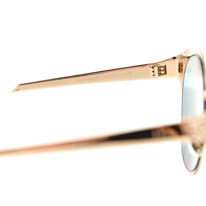 Christian Dior Metal Mirrored Unique Limited Edition Sunglasses Gold 5 of 7