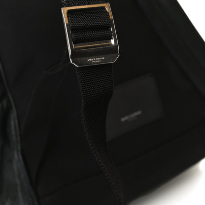 Saint Laurent Lambskin Star Applique Mini City California Backpack Black 16 of 30