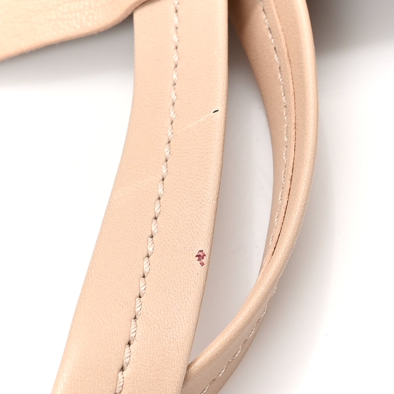 Celine Lambskin Horizontal Bi-Cabas Nude Black 11 of 14