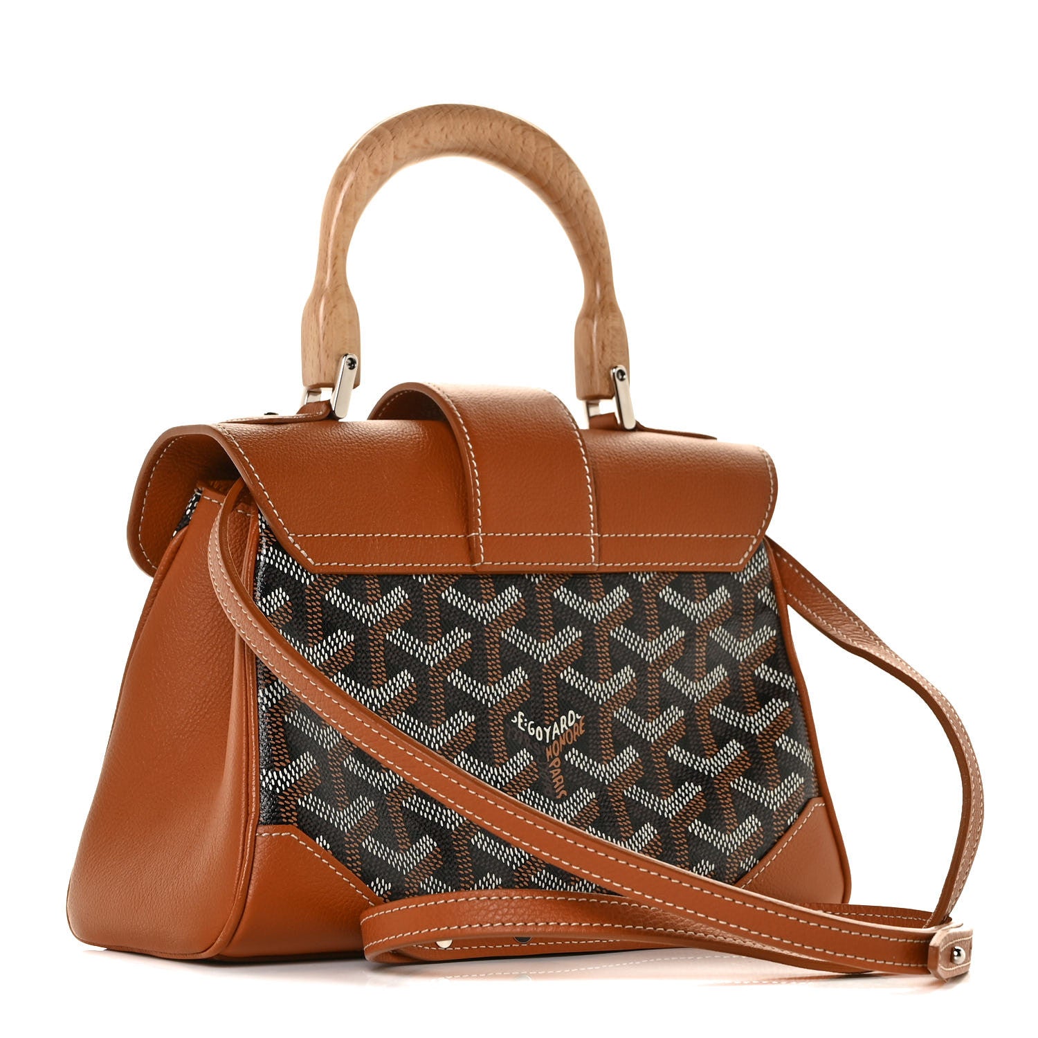 Goyard Goyardine Mini Saigon Black Gold 3 of 8