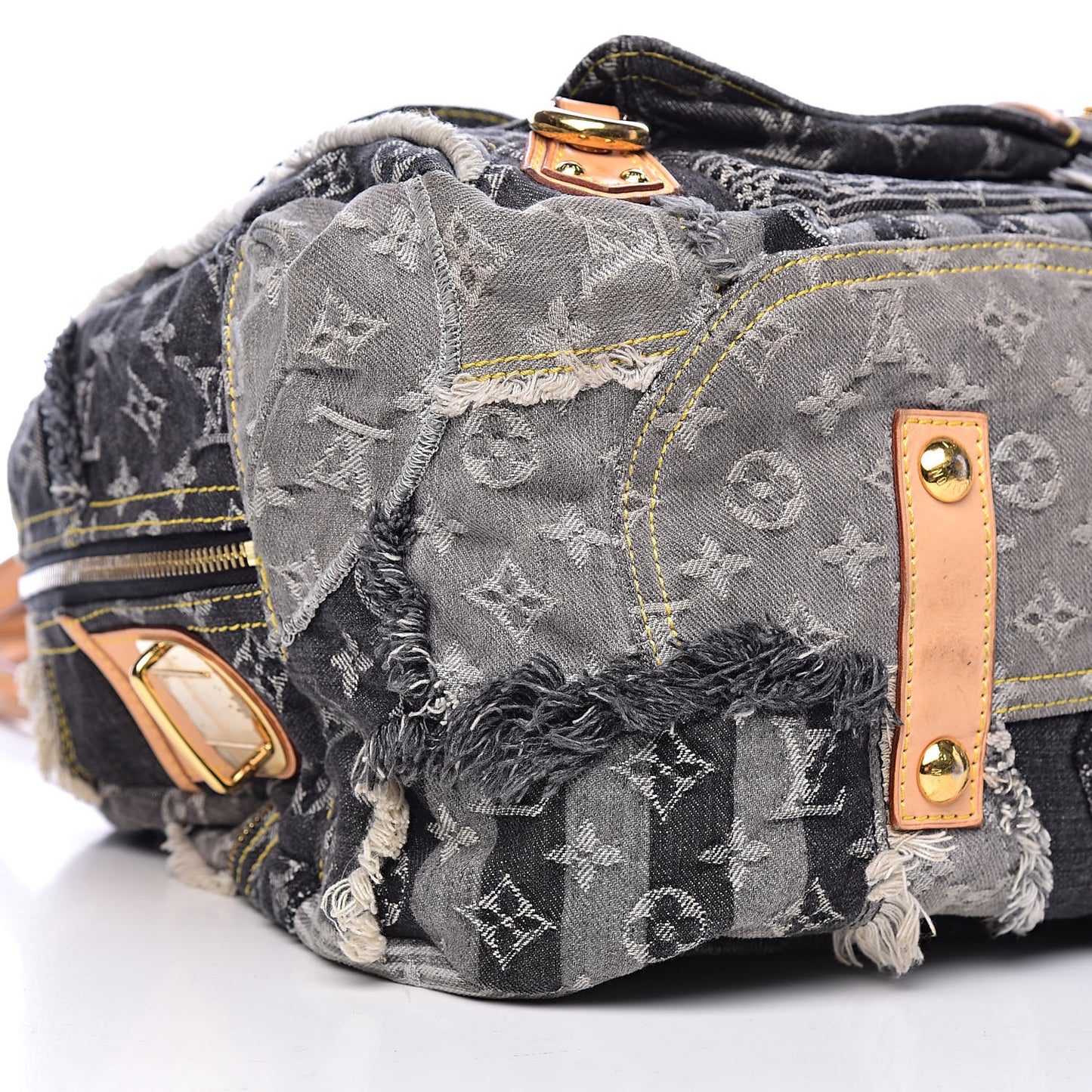 Denim Patchwork Bowly Black