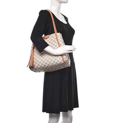 Louis Vuitton Damier Azur Propriano Rose Ballerine 2 of 12