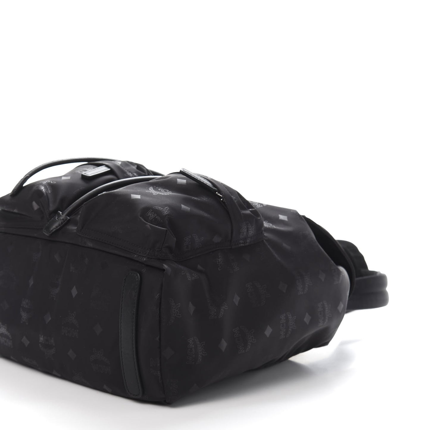 Nylon Monogram Small Tivitat Two-Pocket Backpack Black