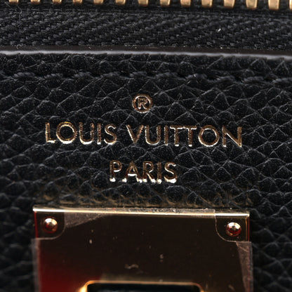 Louis Vuitton Taurillon City Steamer PM Black Rouge 6 of 9