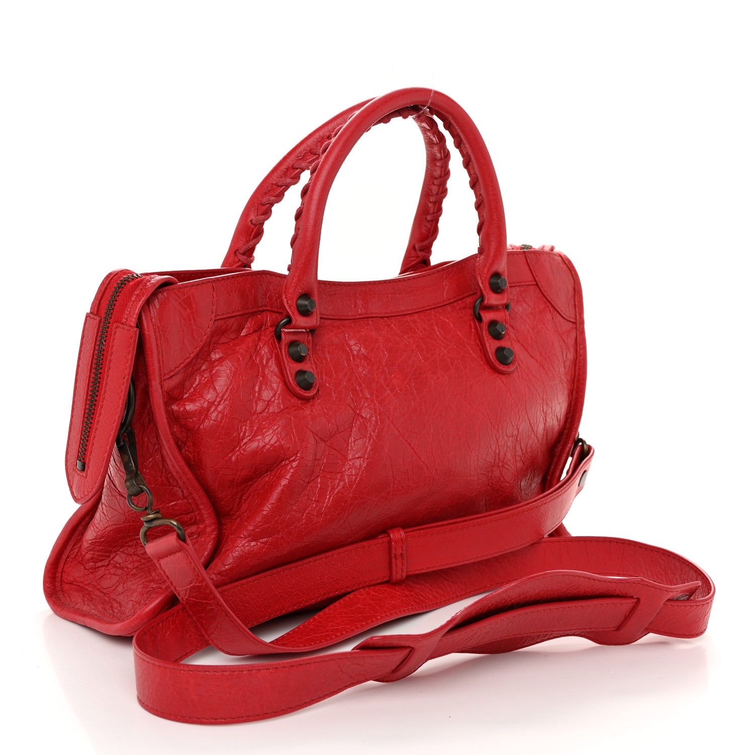 Balenciaga Agneau Classic Hardware S City Rouge Cardinal 3 of 10