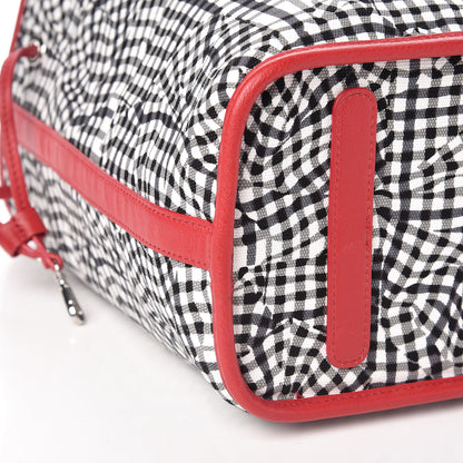 MCM Visetos Medium Reversible Shopper Tote Ruby Red 13 of 14