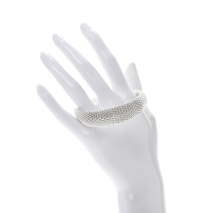 Tiffany Sterling Silver Somerset Mesh Bracelet 2 of 4