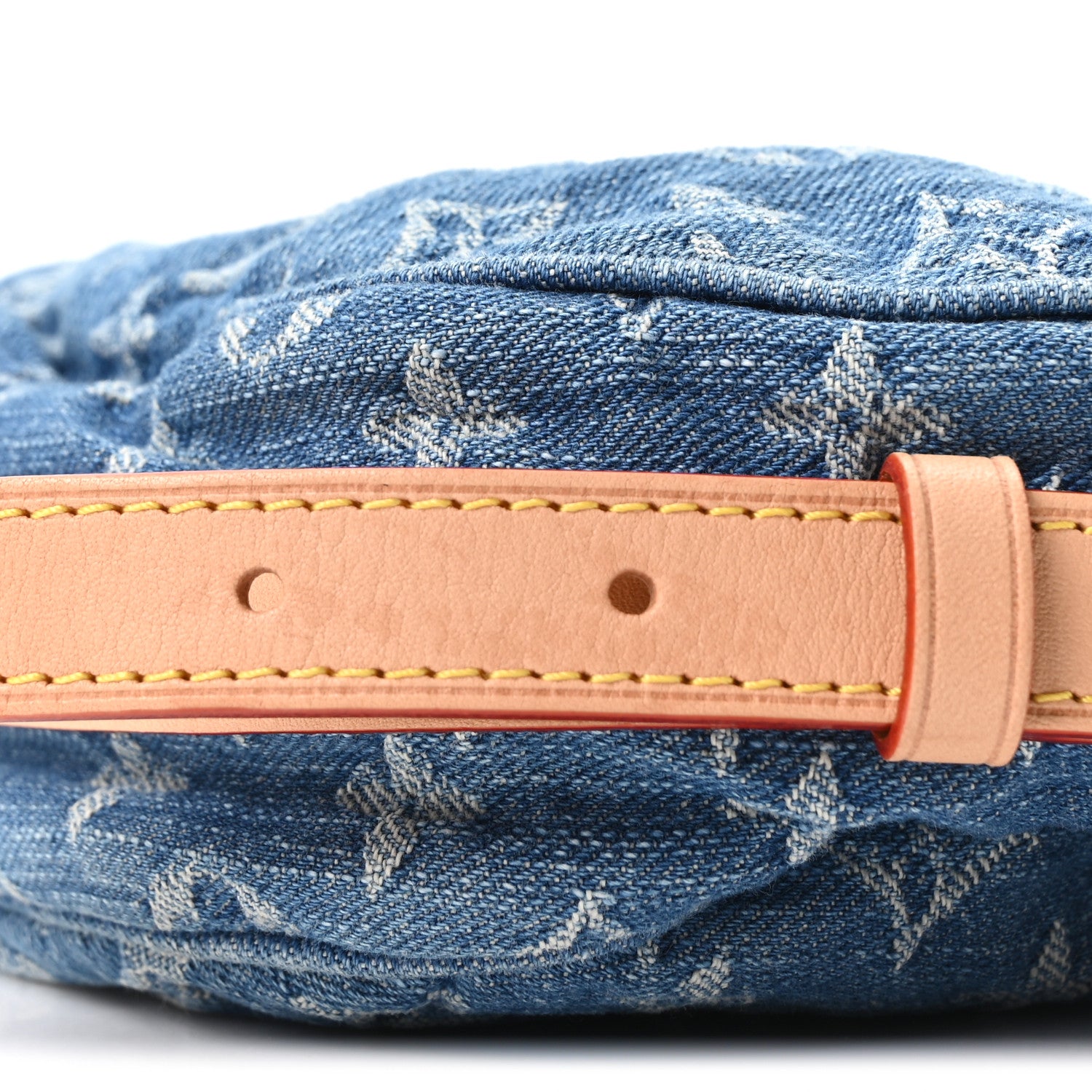 Louis Vuitton Monogram Denim Croissant MM Blue 10 of 10