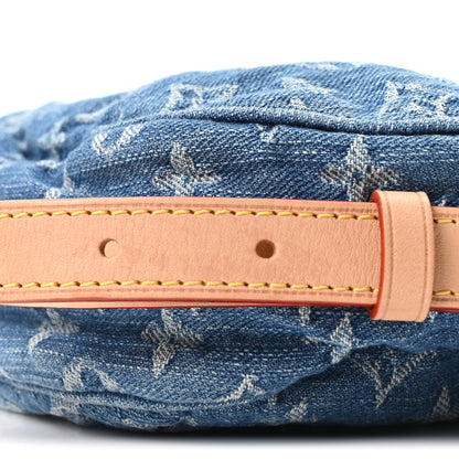 Louis Vuitton Monogram Denim Croissant MM Blue 10 of 10