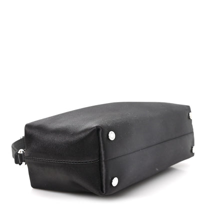 Alexander Wang Satin Crystal Heiress Pouch Black 4 of 11