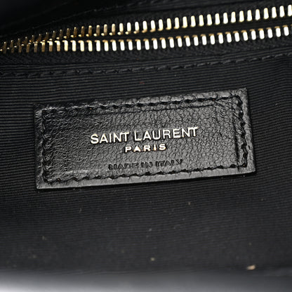 Saint Laurent Satin Patchwork Monogram Medium Jamie Black 6 of 10