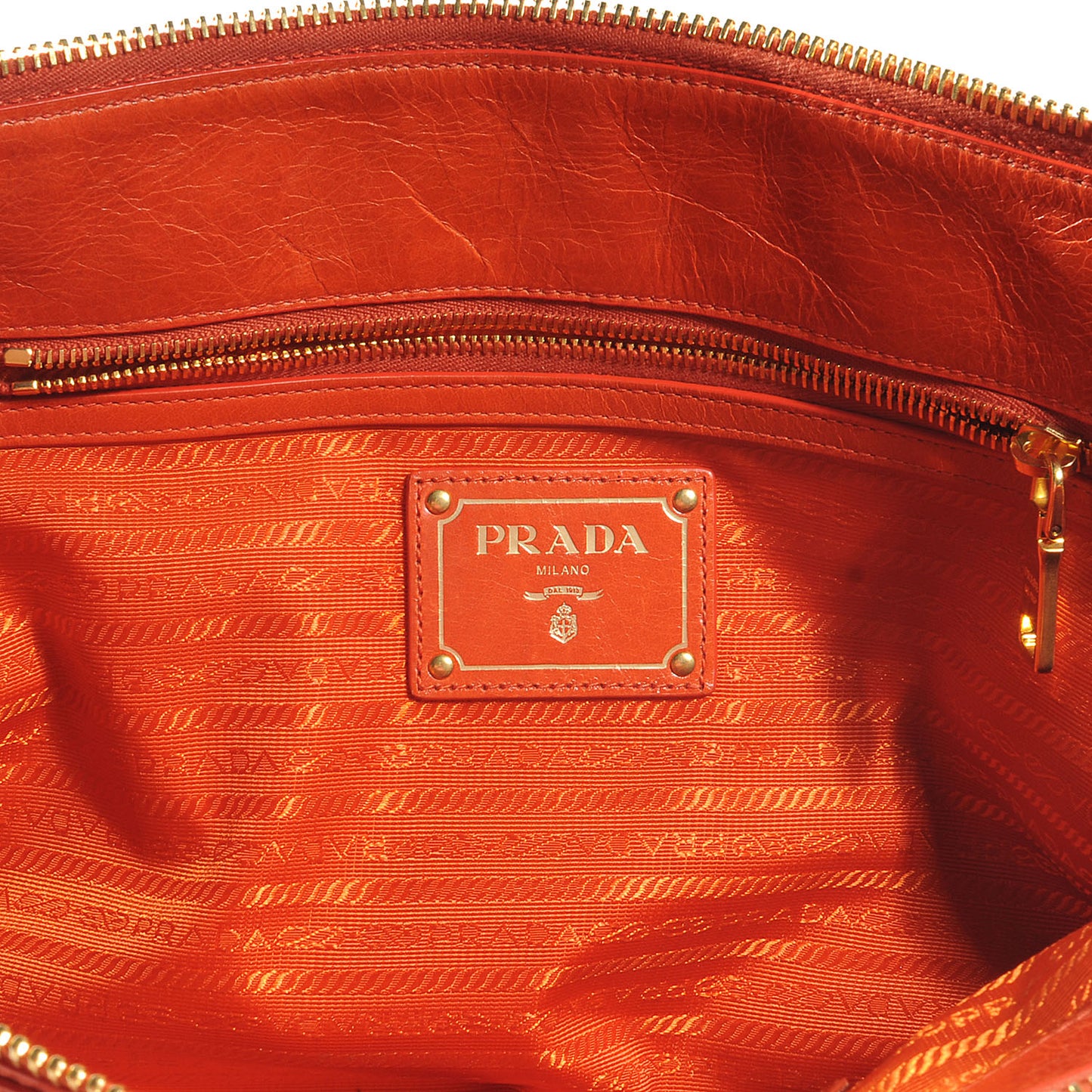 Vitello Shine Tote Papaya