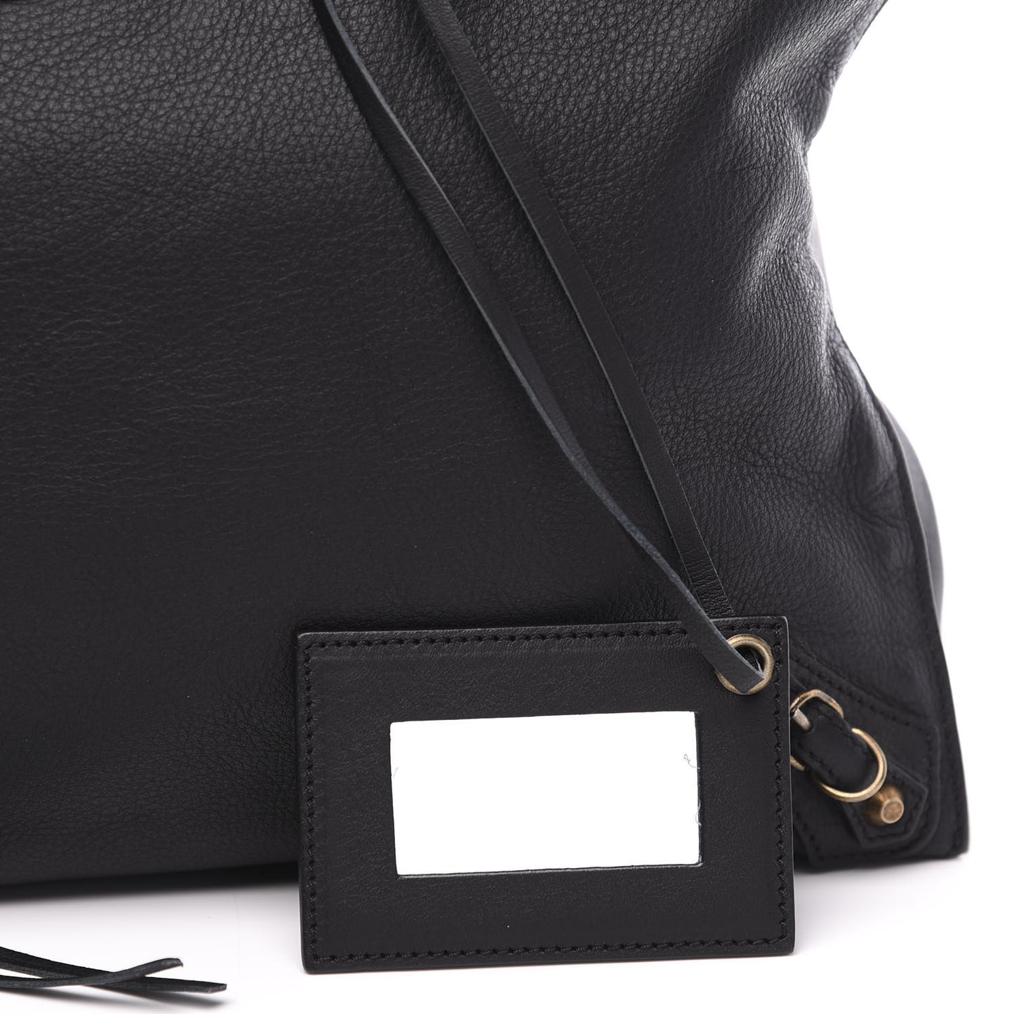 Veau Papier A4 Tote Black