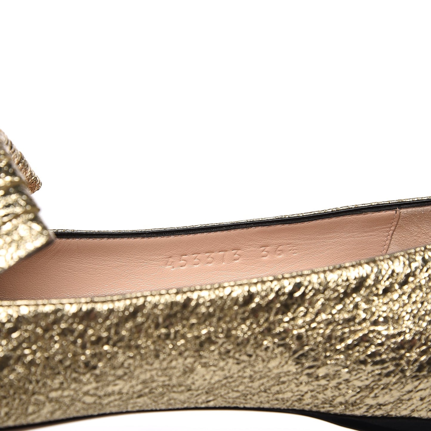 Galassia GG Marmont Fringe Flats 36.5 Platino