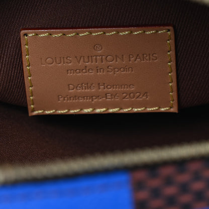 Louis Vuitton Damier Pop Chess Messenger Blue 5 of 9
