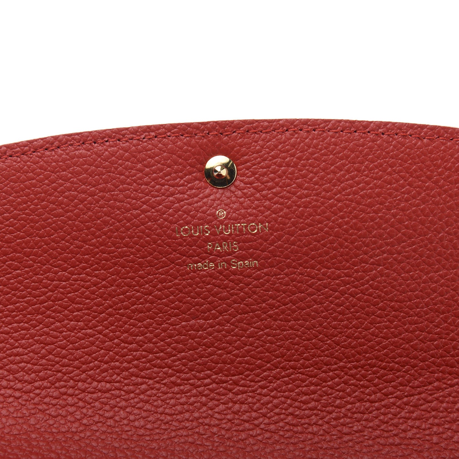 Louis Vuitton Empreinte Emilie Wallet Marine Rouge 6 of 8