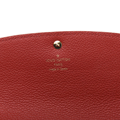 Louis Vuitton Empreinte Emilie Wallet Marine Rouge 6 of 8