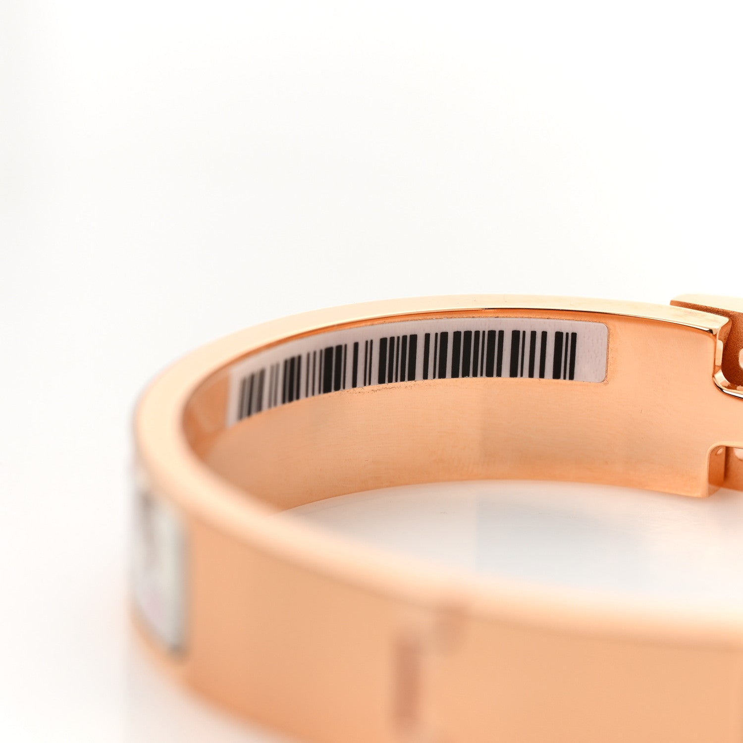 Hermes Enamel Printed Precious Paradise Narrow Clic Clac H Bracelet PM Faubourg 6 of 7