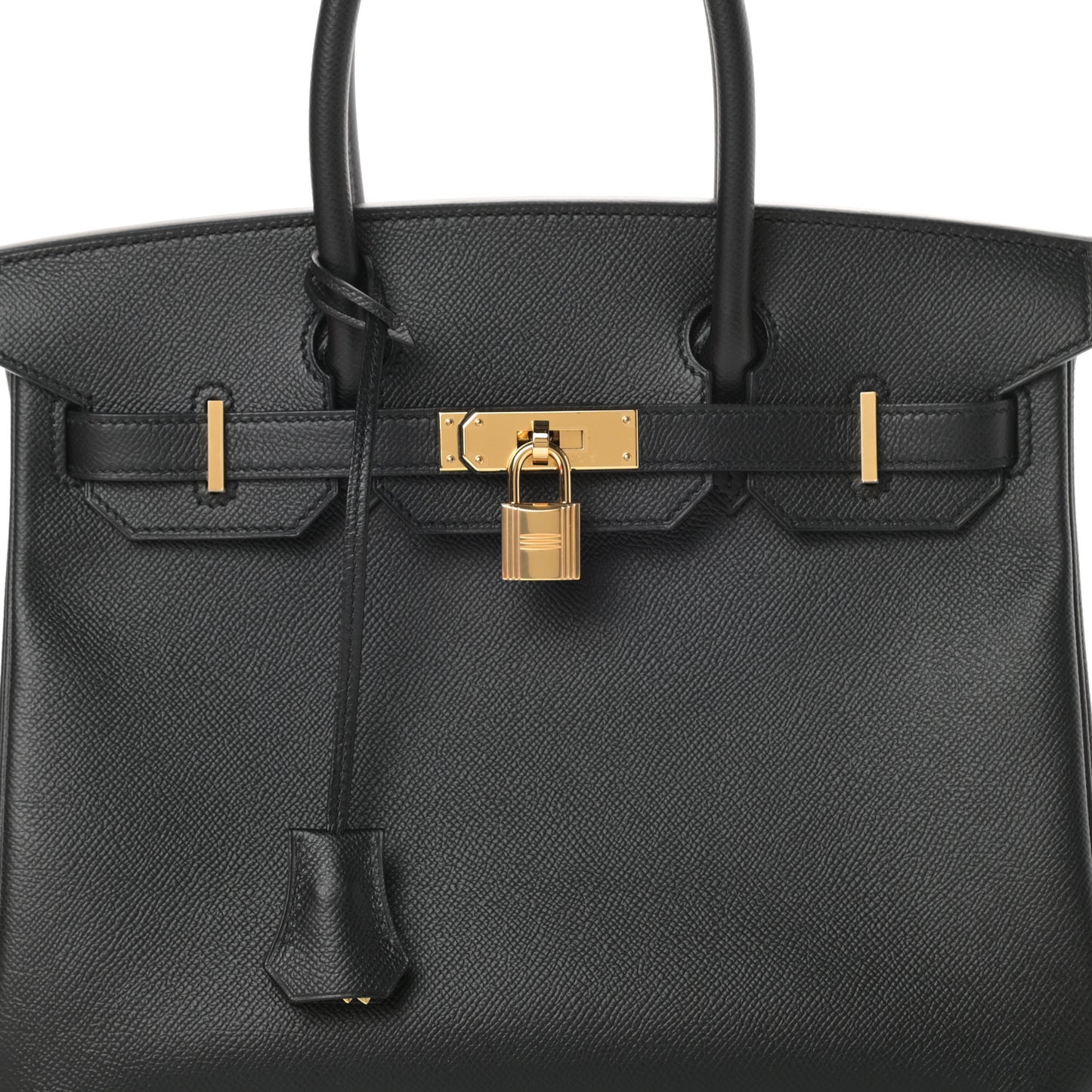 Epsom Birkin 30 Black