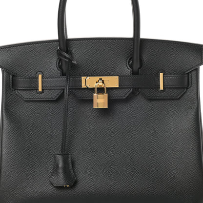 Hermes Epsom Birkin 30 Black 10 of 11