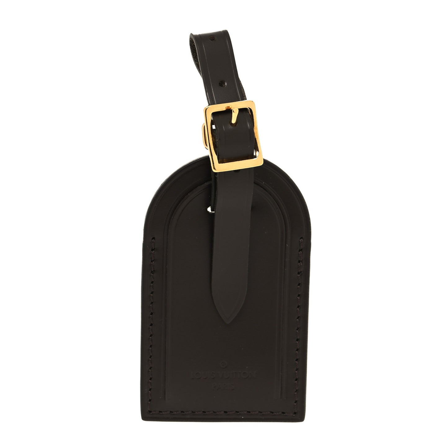 Calfskin Luggage Tag Ebene