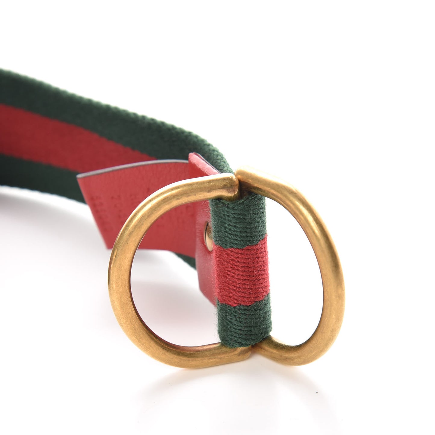 Web Feline D Ring Belt 70 28 Red Green