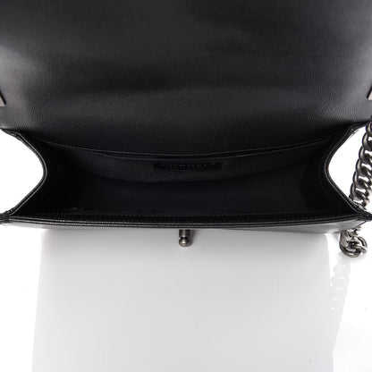 Chanel Caviar Quilted Medium Boy Flap Black 5 of 12
