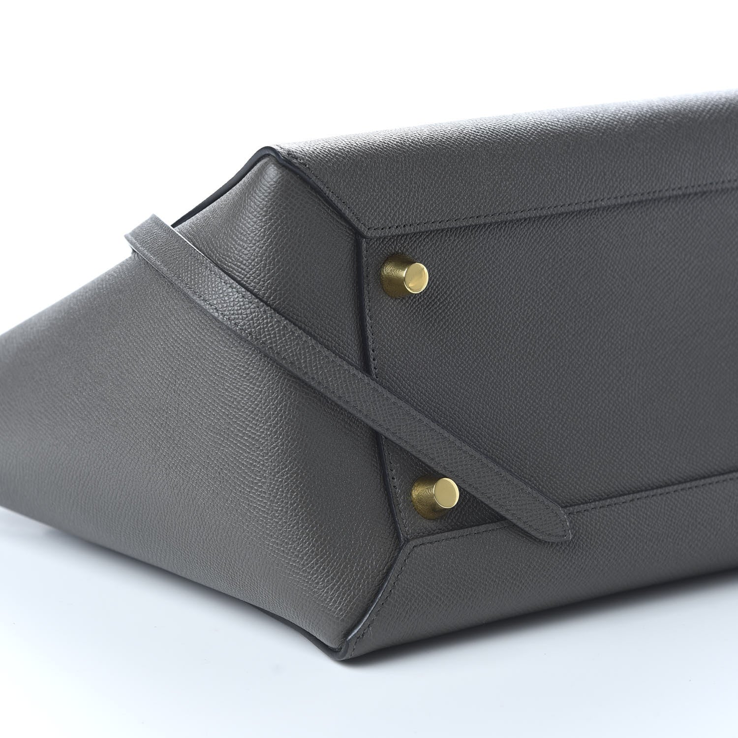 Celine Grained Calfskin Mini Belt Bag Grey 7 of 10