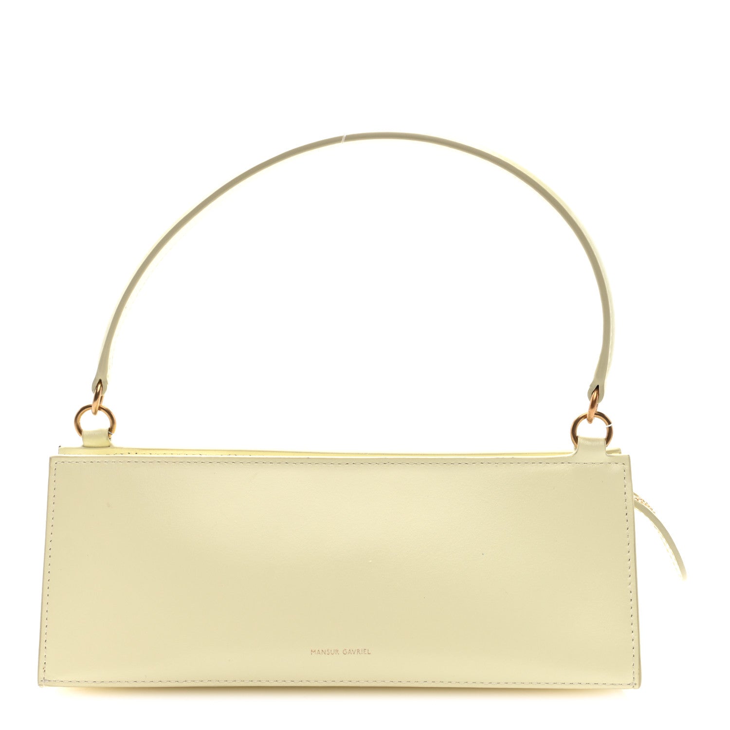 Mansur Gavriel Calfskin Pencil Shoulder Bag Creme 1 of 9