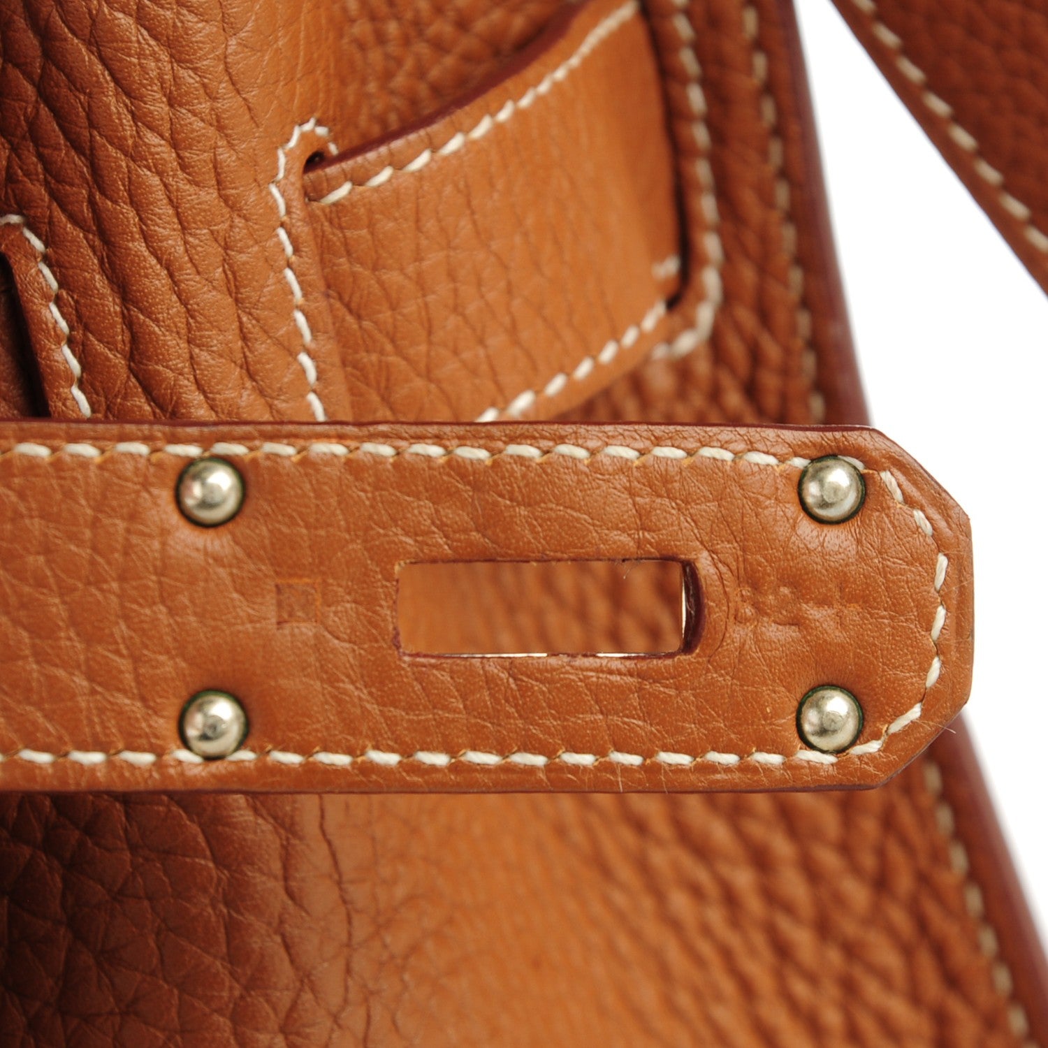 Hermes Taurillon Clemence Jypsiere 37 Gold 12 of 19