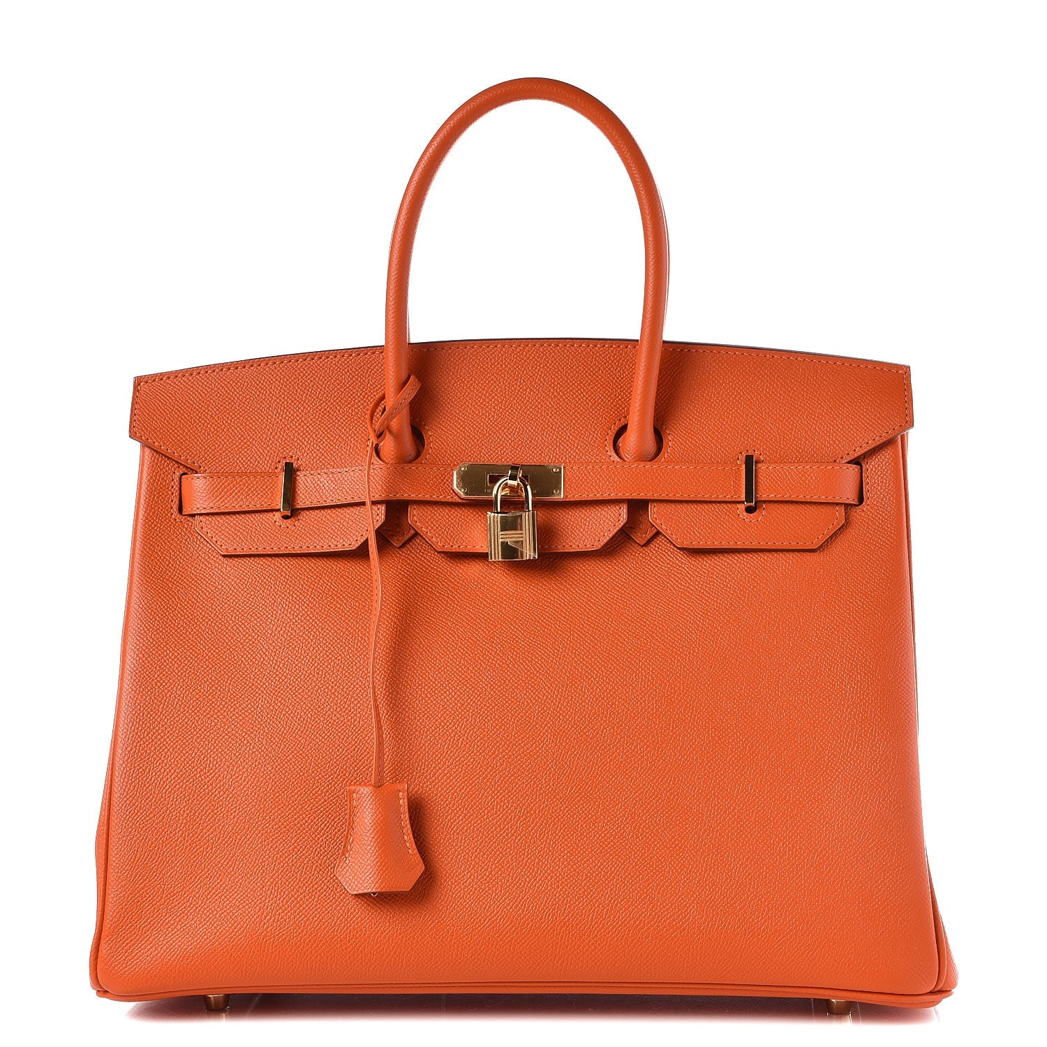 Hermes Epsom Birkin 35 Orange 1 of 7