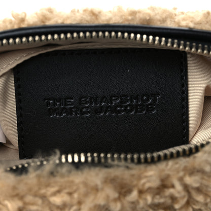 Marc Jacobs Shearling Snapshot The Teddy Camera Bag Beige 6 of 7