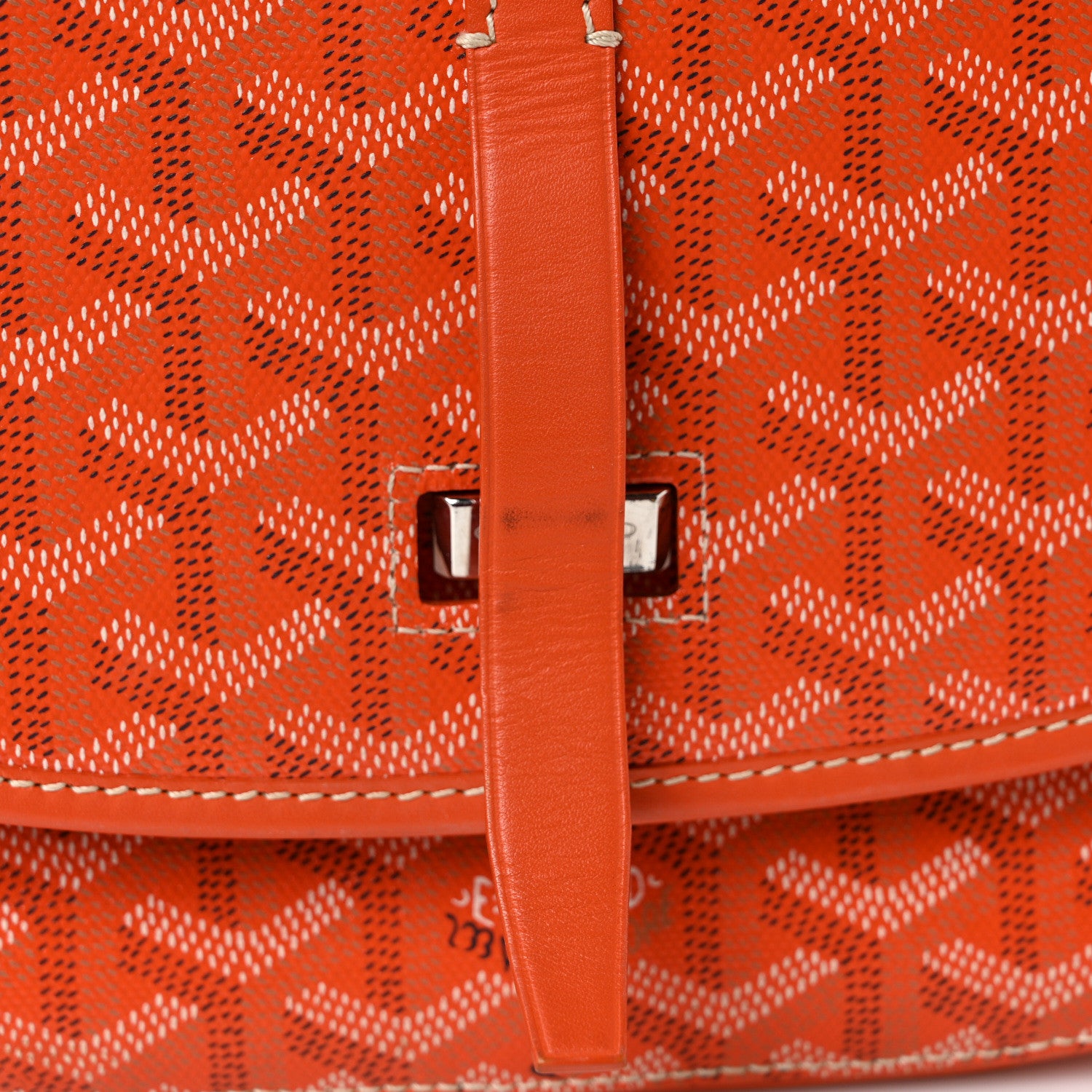 Goyard Goyardine Belvedere II PM Messenger Bag Orange 10 of 10